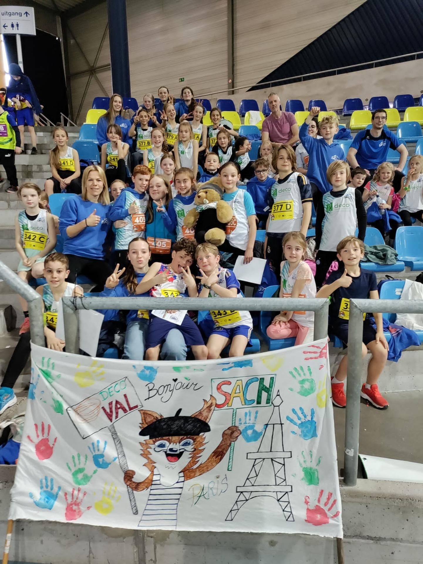 Jeugddag atletiek gent deco